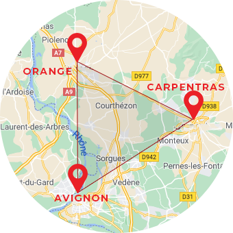 Orange/Carpentras/Avignon